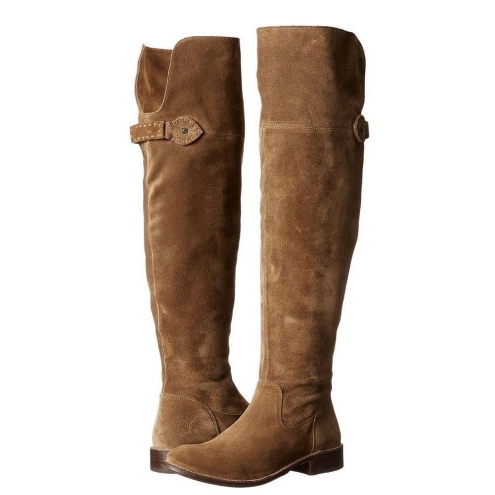 Frye Rich Brown Suede Boots
